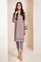 AlKaram Winter Collection – Two Piece Embroidered Yarn Dyed Suit With Dyed Cambric Trouser – FW-32-20-grey